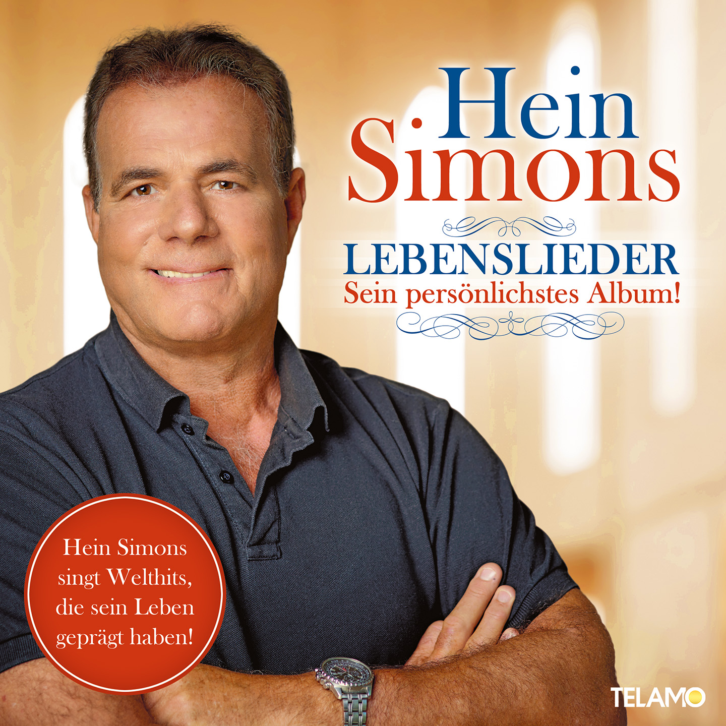 Hein Simons veröffentlicht am 06. September sein Album „Lebenslieder“ Telamo Hein Simons veröffentlicht am 06. September sein Album „Lebenslieder“ Telamo