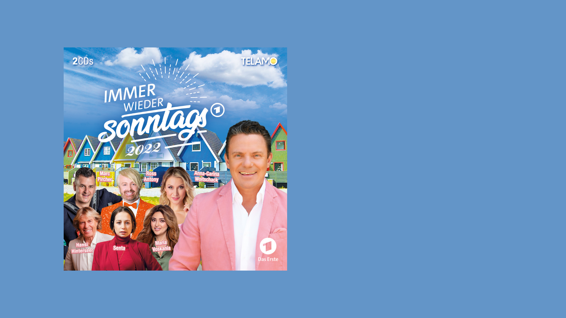 Immer wieder sonntags“! Die 40 schönsten und angesagtesten Titel der größten Stars von Schlager